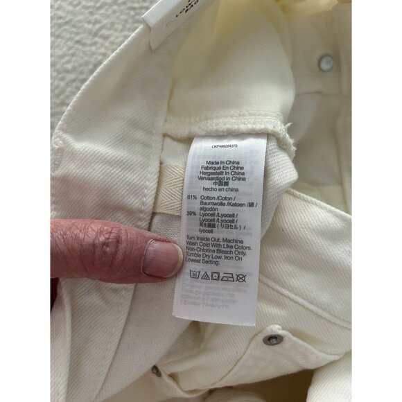 Madewell Low-Slung Baggy Jean: Airy Denim Edition Vintage Canvas Women's Sz 30 - Picture 11 of 16